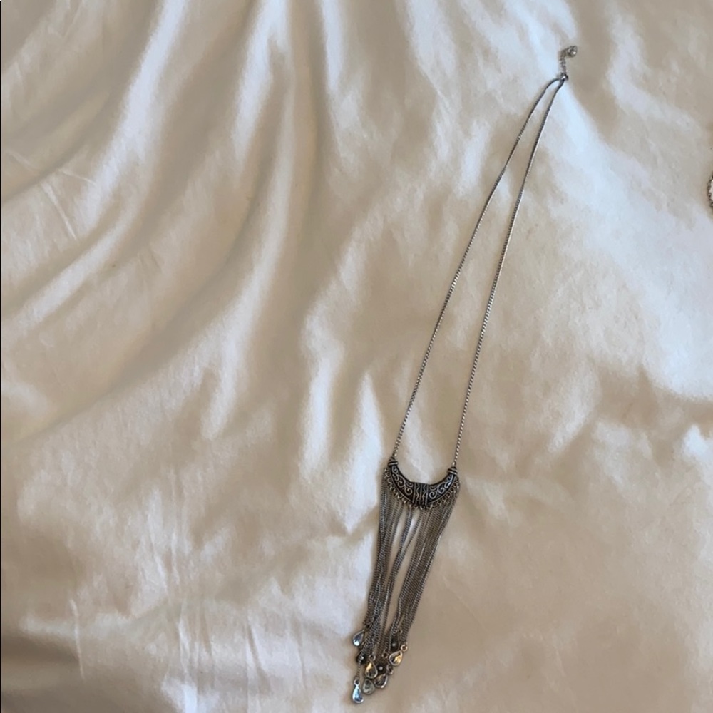 drop necklace